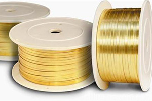 8 Years Exporter Aluminum Wooden Grain Coating - Brass flat wire – Wanlutong