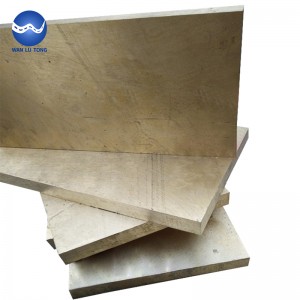 Aluminum bronze plate