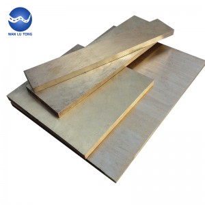 Aluminum bronze plate