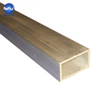 Aluminum bronze rectangular tube