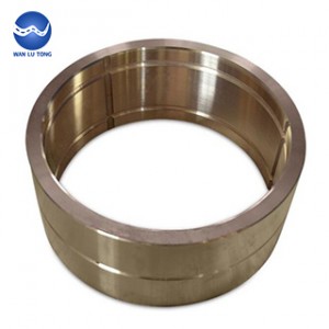 Aluminum bronze shaped tube