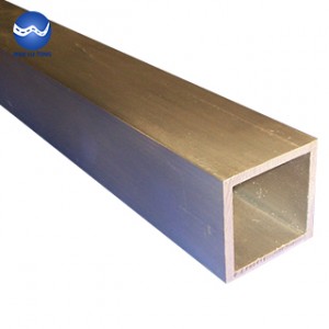 Firkantet rør af aluminium bronze