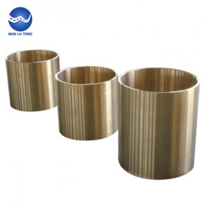 Aluminum bronze thin wall tube