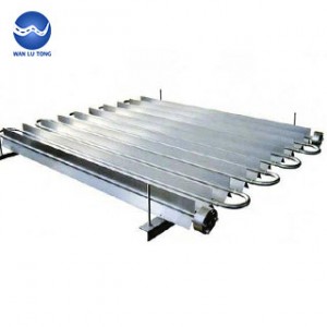 Aluminium drain pipe