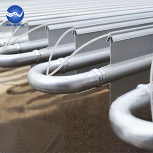 Aluminium drain pipe