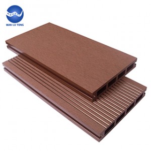 Aluminum wood composite profiles