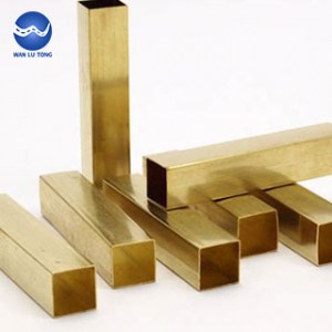 Brass square tube