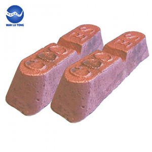 Purple copper ingot