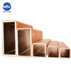 Copper rectangular tube