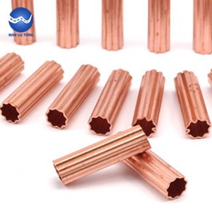 Copper shaped tube