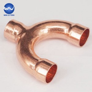 Copper shaped tube