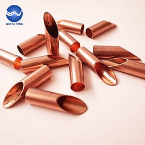 Copper shaped tube