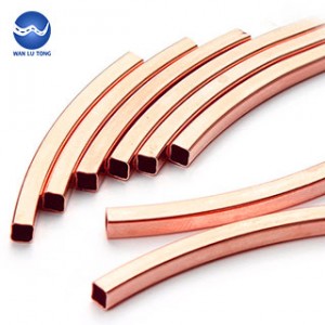 Copper shaped tube