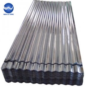 Corrugated aluminum sheet