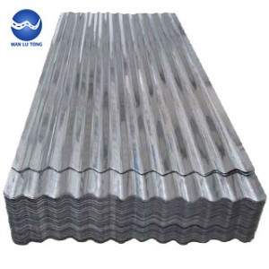 Corrugated aluminum sheet