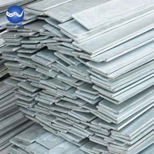 Galvanized flat steel