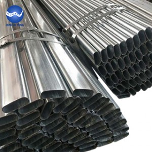 Galvanized oval tube