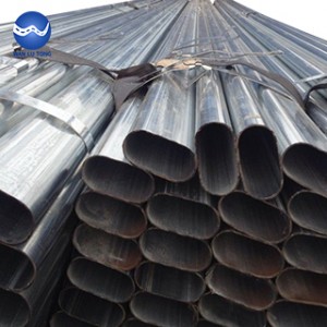 Galvanized oval tube