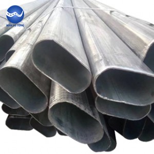 Galvanized oval tube