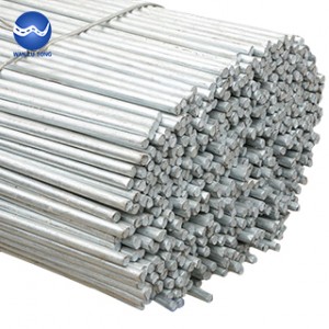 Galvanized round steel