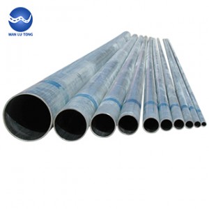 Galvanized round tube