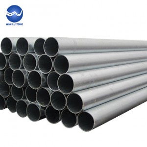 Galvanized round tube