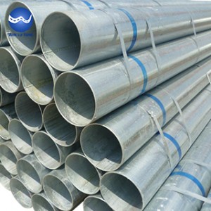 Galvanized round tube