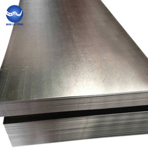 Galvanized steel plate