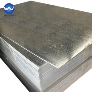 Galvanized steel plate