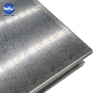 Galvanized steel plate