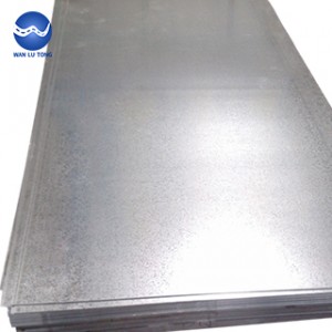 Galvanized steel plate