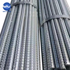 Galvanized steel rebar