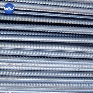 Galvanized steel rebar