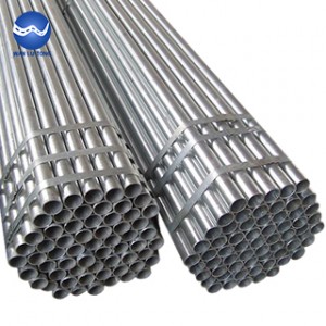 Hot dip galvanized tube