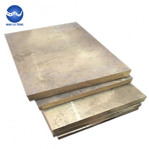 Lead brass plate