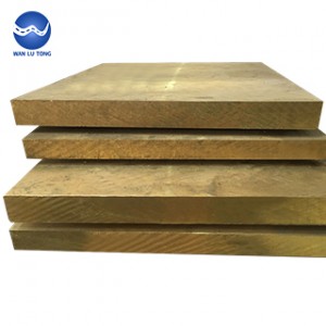 Lead brass plate