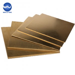 Lead brass plate