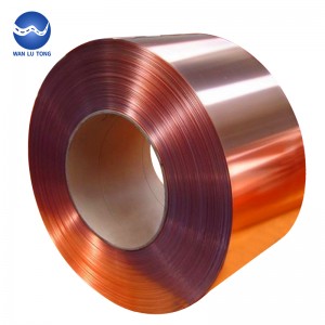 Purple copper strip