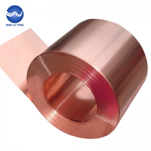 Purple copper strip