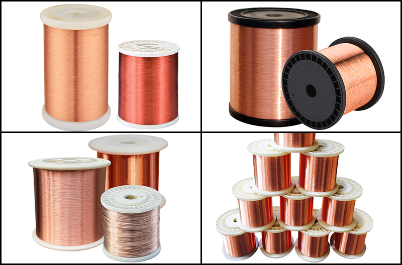 Purple-copper-wire