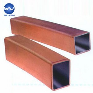 Copper square tube