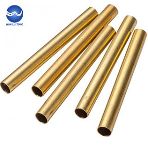 Seamless brass tube