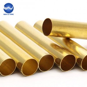 Seamless lead brass tube