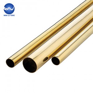 Seamless lead brass tube