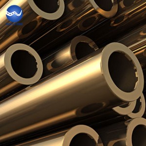 Seamless phosphor bronze tube