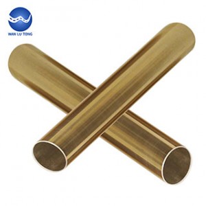 Seamless phosphor bronze tube