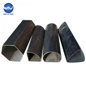 Shaped steel tube