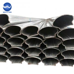 Shaped steel tube