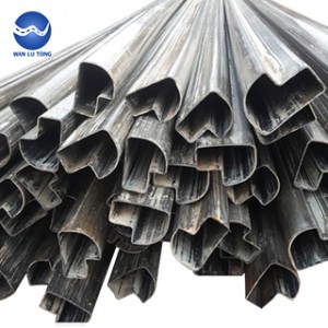 Shaped steel tube