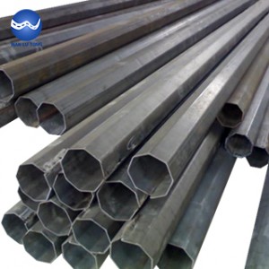 Shaped steel tube